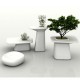 Plantador de mesa médio branco Vondom MoMA