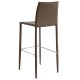 Lot de 2 Chaises de Bar Simili-Cuir Sable KosyForm