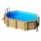 Piscine Bois Hors-Sol TROPIC Octogonale+ 523 x 313 BWT myPOOL