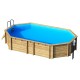 Piscine Bois Hors-Sol TROPIC Octogonale+ 523 x 313 BWT myPOOL