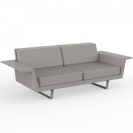 Canapé Vondom Delta sofa taupe 2 places