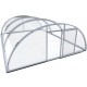 Aluminium en polycarbonaat zwembadoverkapping 394x854x140 Abrilios