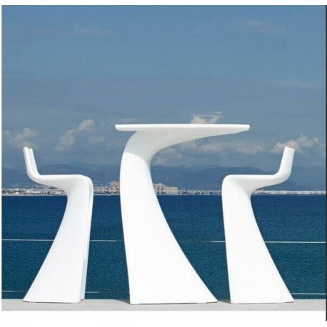 Wing Table Vondom white Matt