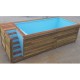 Contenedor de piscina CosyPool Swim Plus 244x605 H150 rectángulo CosyPool