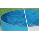 Piscina Azuro Redondo Grafito-blanco 360x120