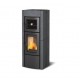 Holzofen mit Backofen Nordica Extraflame Ester Evo 9,5kW Naturstein