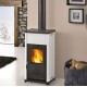 Houtkachel Nordica Extraflame Thee 6.6kW wit