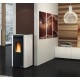 Geventileerde pelletkachel La Nordica Extraflame Ketty Evo 2.0 7kW Bordeaux