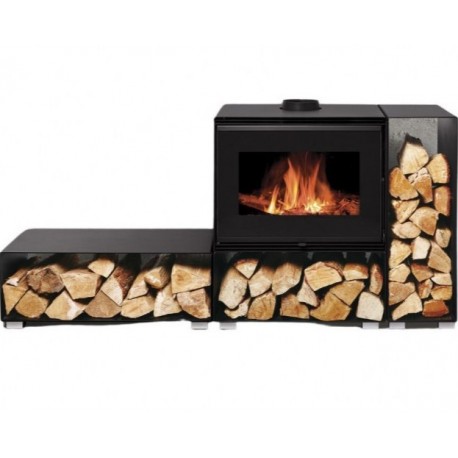 Houtkachel Warmtewisselaar NovaStove Denso 10kW met Log Support