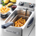 Fritadeira de Cozinha Chef Professional 4L Semi-Profissional em Aço Inoxidável