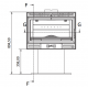 Ferlux Afar Holzofen aus Gusseisen mit Scheiterhaufen 15,9 kW