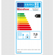 Poêle à granulés ventilé Extraflame Giusy Evo 2.0 7kW bordeaux