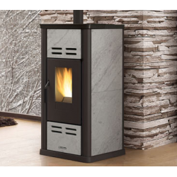 Extraflame Serafina Petra Evo Geventileerde Pelletkachel 8kW Natuursteen