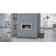 SIMPLEfire Frame 600 Chimenea de Bioetanol Negro con 1 Ventana