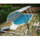 Low Pool Enclosure Lanzarote Removable Enclosure 10.8x4.7m