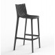 Set of 4 Bar Stools Ibiza Bar Black Vondom