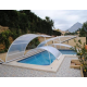 Low Pool Enclosure Lanzarote Removable Enclosure 10.8x6.7m