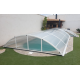 Low Pool Enclosure Lanzarote Removable Enclosure 10.8x6.7m