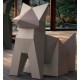 Standbeeld Ontwerp Vos Kitsune Origami Vondom