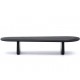 Mesa de centro de madera de roble negro Lounge Pita VeryForma