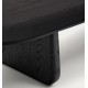 Mesa de centro de madera de roble negro Lounge Pita VeryForma