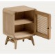 Solid wood bedside table by mindi 40x55 Luna VeryForma