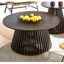 Mesita de Madera Mindy Black Jet 80cm VeryForma