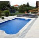 Abri de Piscine mi-haut télescopique Imperial 10.66X6 Abrilios