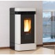 Pellet stove La Nordica Extraflame Dahiana VFS 10 kW ventilated Ivory