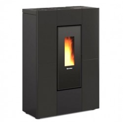 La Nordica Extraflame Marilena Plus AD 8kW Narrow Pellet Stove Black