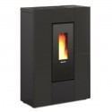 La Nordica Extraflame Marilena Plus AD 8kW Estufa de Pellets Estrecha Negra