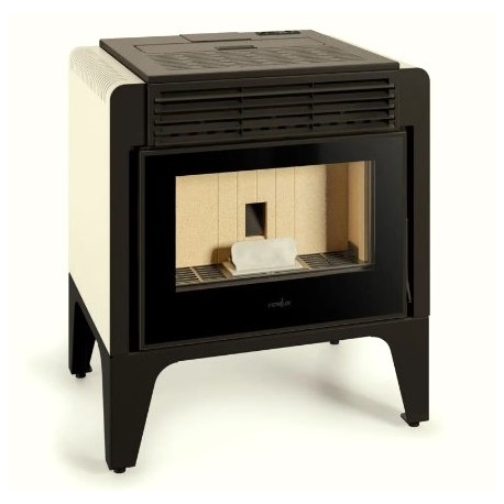 Ferlux Ares 8 kW Pellet Stove Pearl White