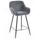 Set van 2 Ibis Chairs Werkblad grijs chenille stof VeryForma