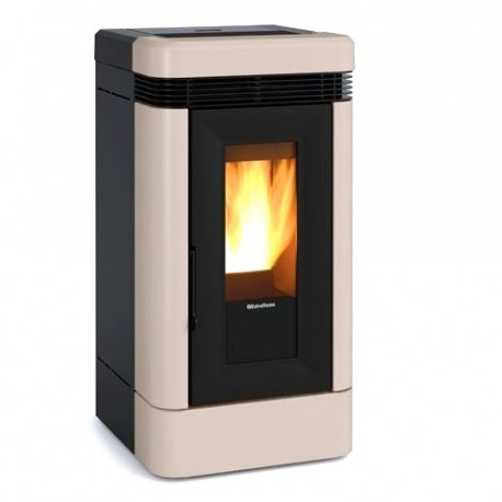 La Nordica Extraflame Lucia 12 kW Estufa de Pellets Canalizada Taupe