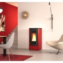 Dahiana Plus VFS 10 kW Estufa de pellets por conductos La Nordica Extraflame Burdeos