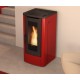 Dahiana Plus VFS 10 kW pelletkachel met kanalen La Nordica Extraflame Ivory