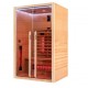 VerySpas 2-person Infrared Spruce Duo Sauna