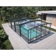 Abri de Piscine Isma haut Abrilios télescopique pour piscine 600x400