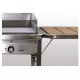 Plancha gas acero inoxidable Baila 5KW TONIO en carro - SavorCook selecciona