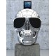 AeroSkull HD Plus Altoparlante Bluetooth Jarre Technologies Crome Argento